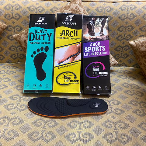 Solecraft Arch Support   Insole (Rigid support)